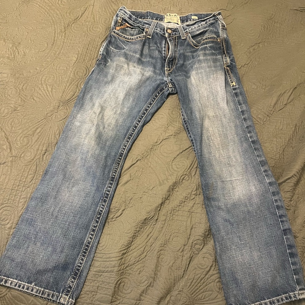 Aria Relaxed Fit Light Blue Jeans